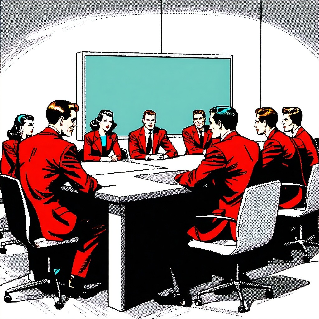 A group of men and women sitting around an office table-Mar-10-2025-03-23-37-7816-PM A group of men and women sitting around an office table-Mar-10-2025-03-23-37-7816-PM