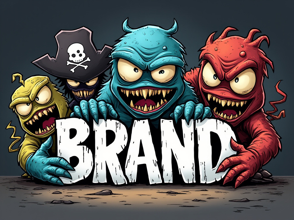 Monsters who are threatening your Brand image online including Priracy and Fraud